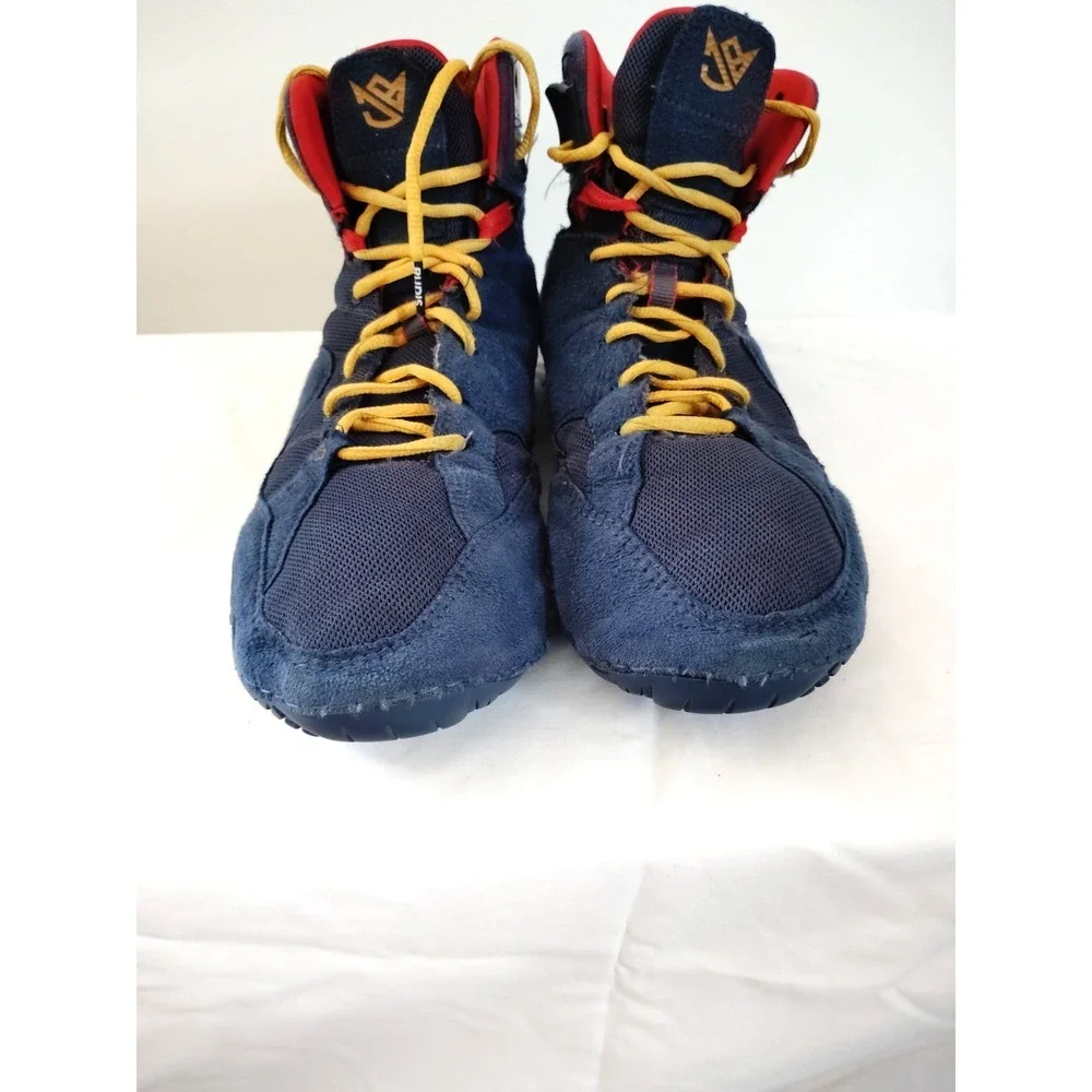 Rudis Jordan Burrough JB1 Wrestling Boxing Combat Sports MMA Navy Shoes Men 13*